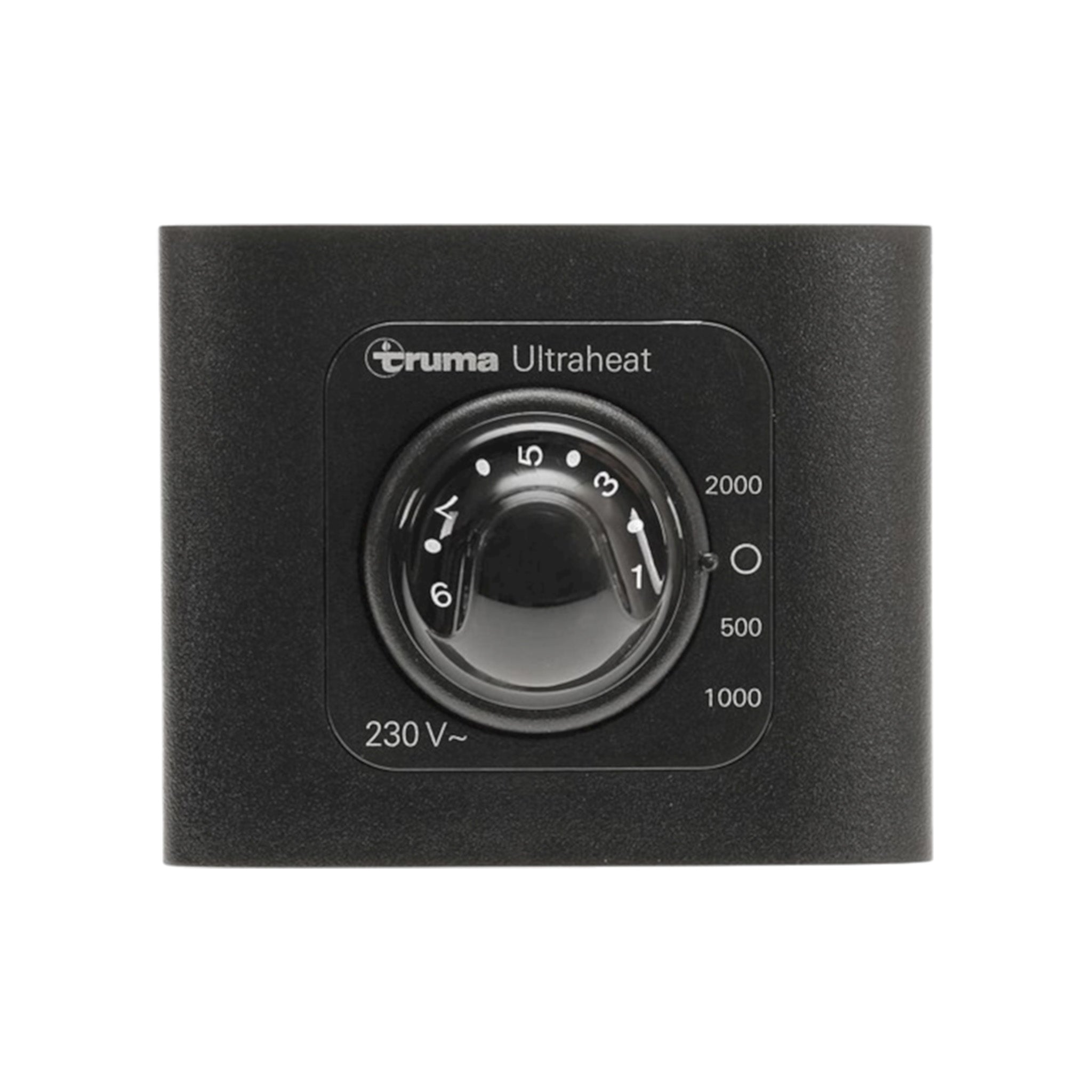 Truma Ultraheat control panel 30030-47100 in black for caravan and motorhome heating systems