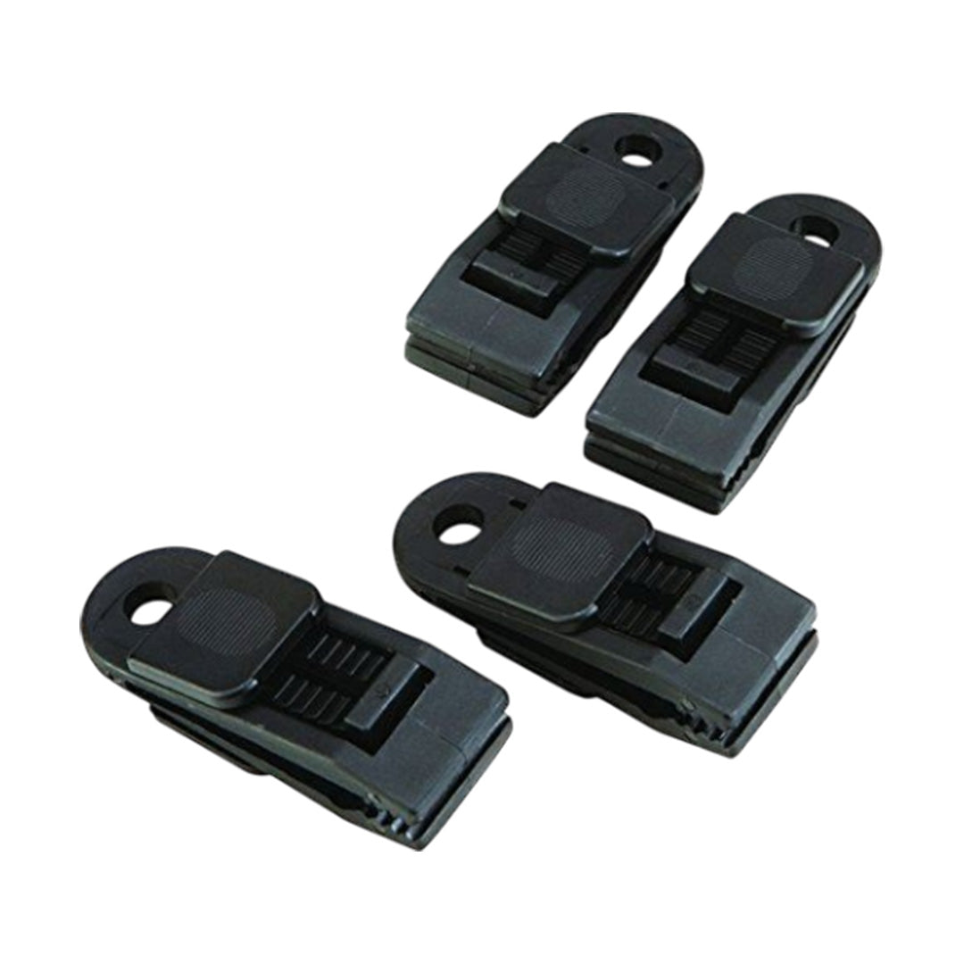 Via Mondo extra strong tarp straps pack of 4 for securing camping groundsheets, awning carpets, covers, canopies, and shelters