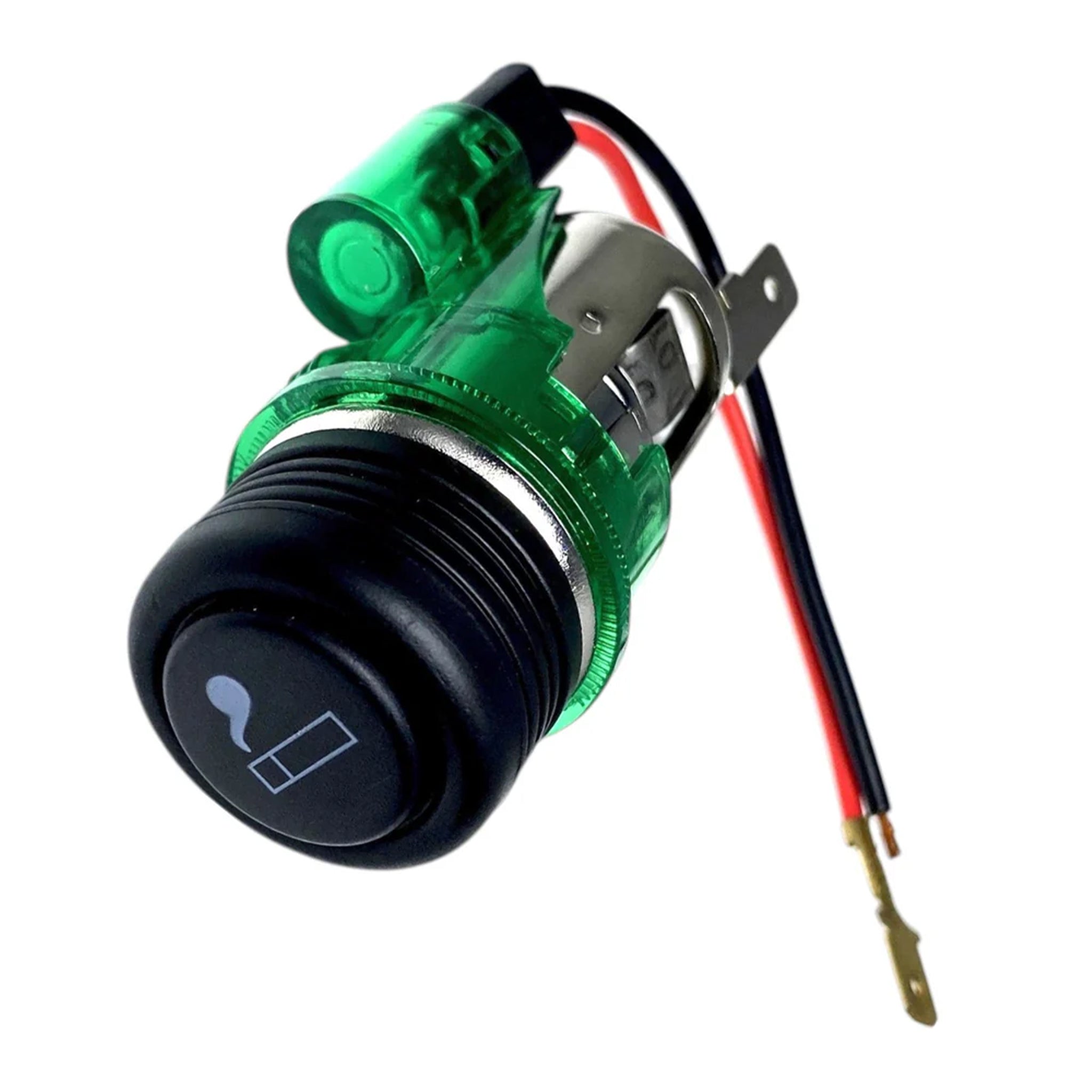 W4 12v illuminated cigar lighter style socket for caravans motorhomes and campervans
