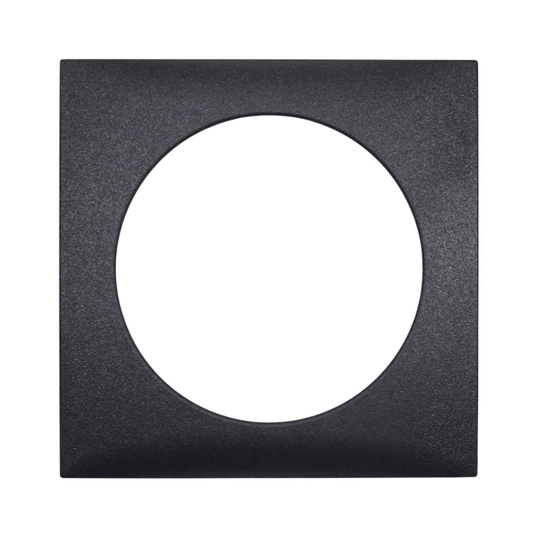 W4 Berker Flow Design Single Frame 21241A in Anthracite for modern caravan and motorhome