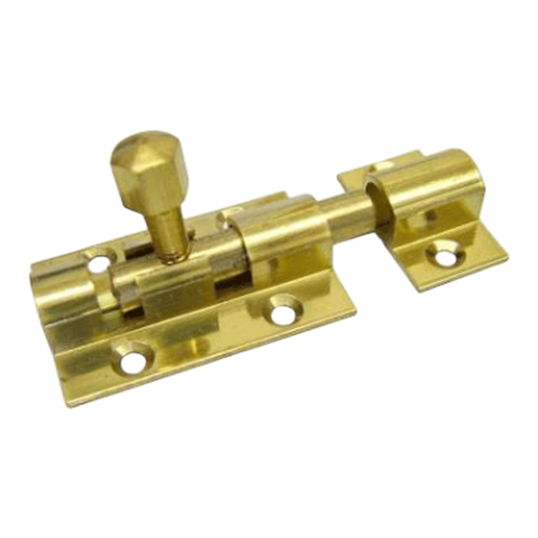 W4 brass barrel bolt 1½
