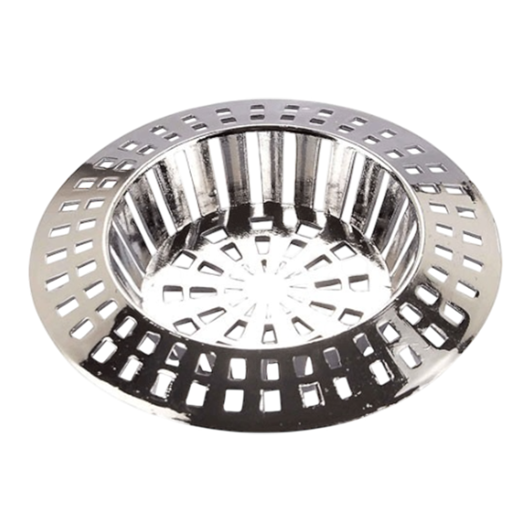 W4 Caravan Sink Waste Strainer 37891, chrome-plated strainer designed for caravan sink drainage