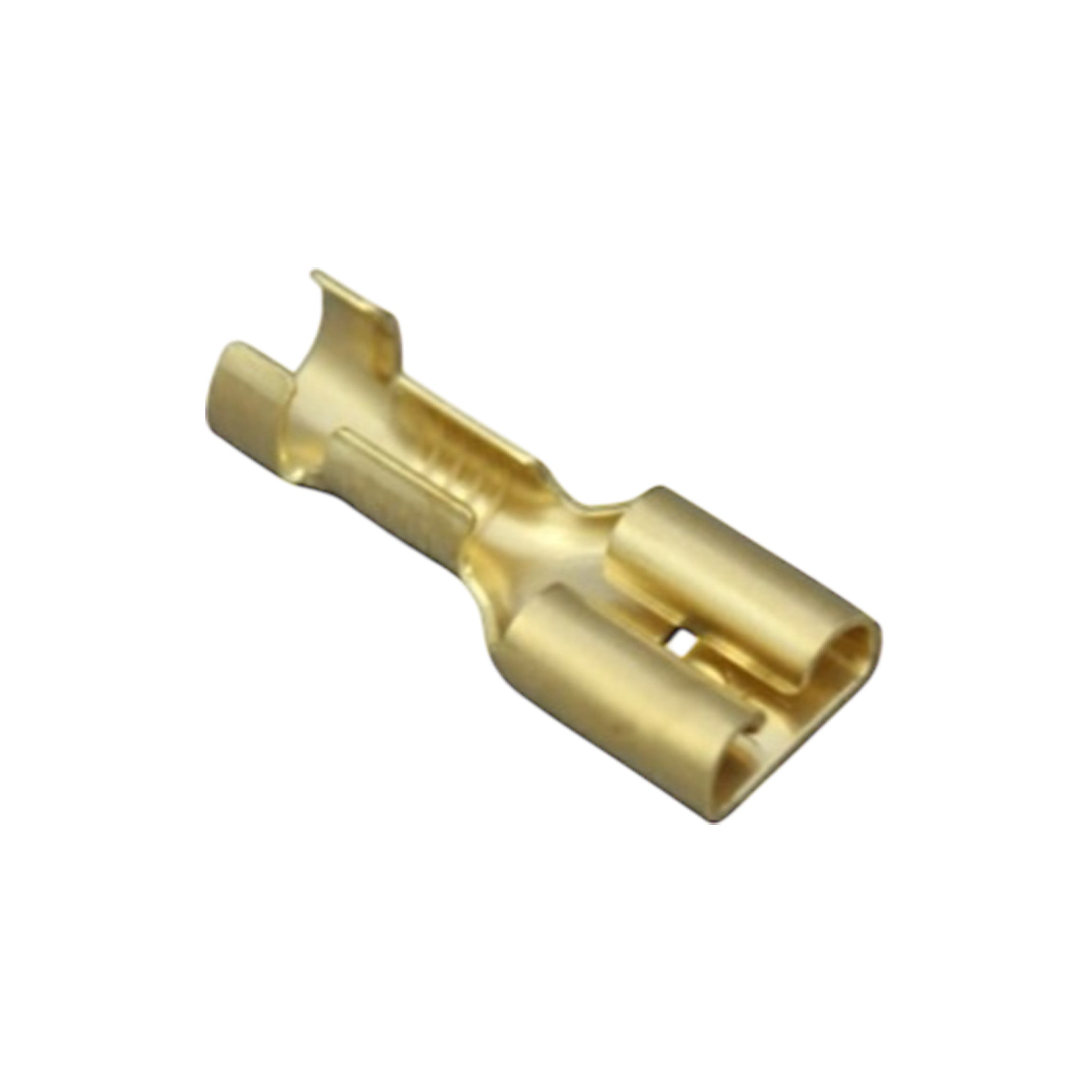 W4 37503 6.35mm female push on electrical terminals with protective sleeves