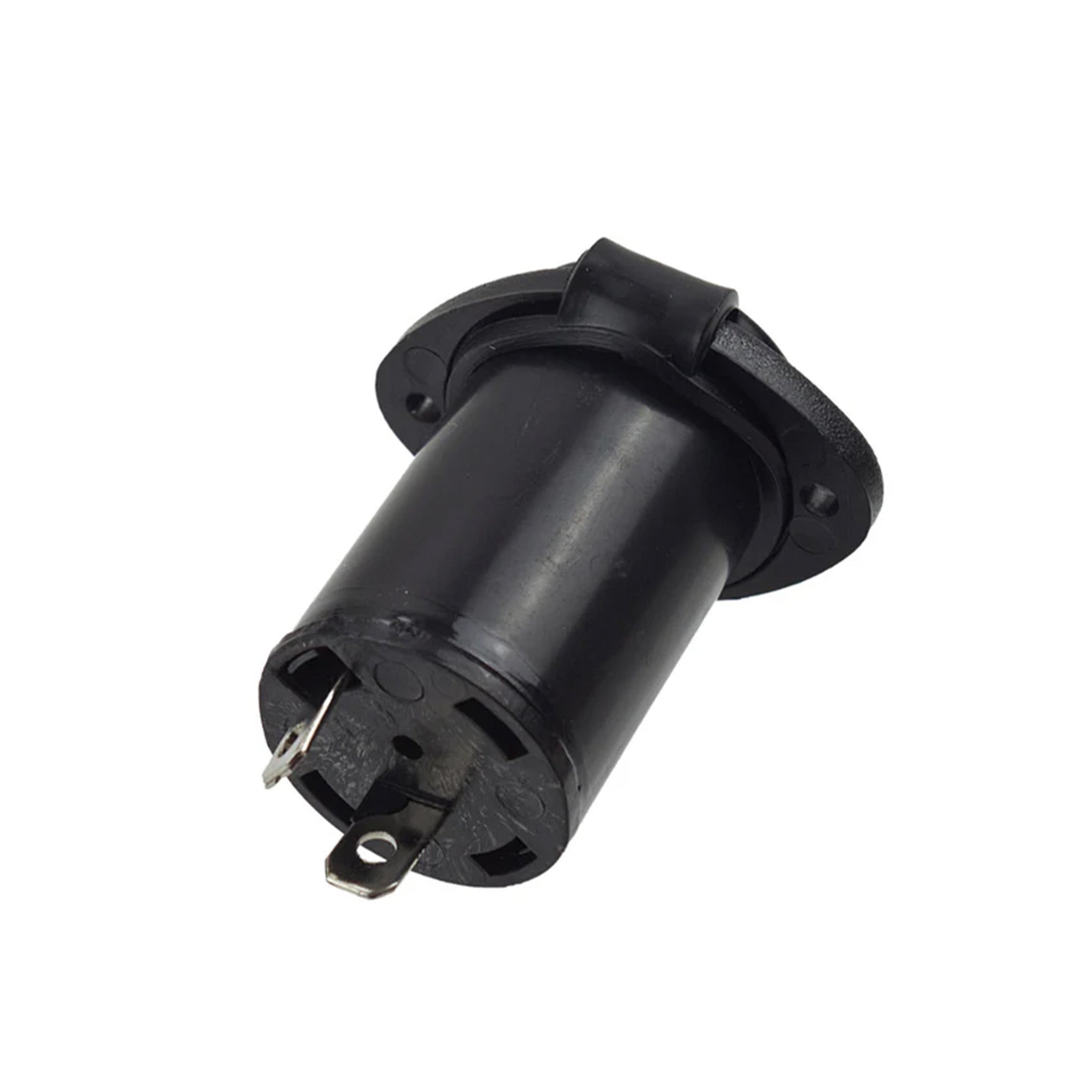 Flush mount W4 12v cigar socket for powering caravan and motorhome accessories