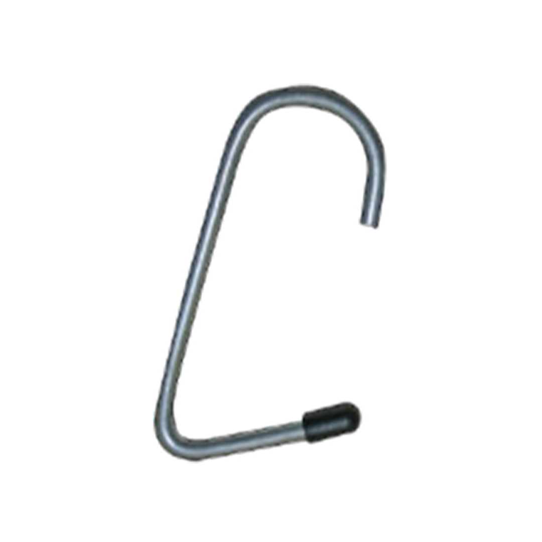 W4 Pack of 3 Hanging Hooks for Tent and Awning Poles, perfect for securing items in caravans.