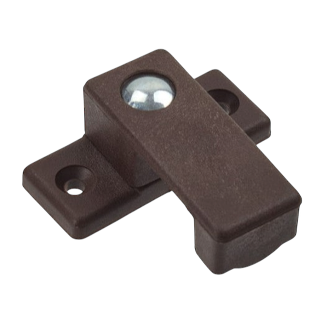 durable w4 plastic turnbuckle door catch for caravans and motorhomes, 35mm h-centre