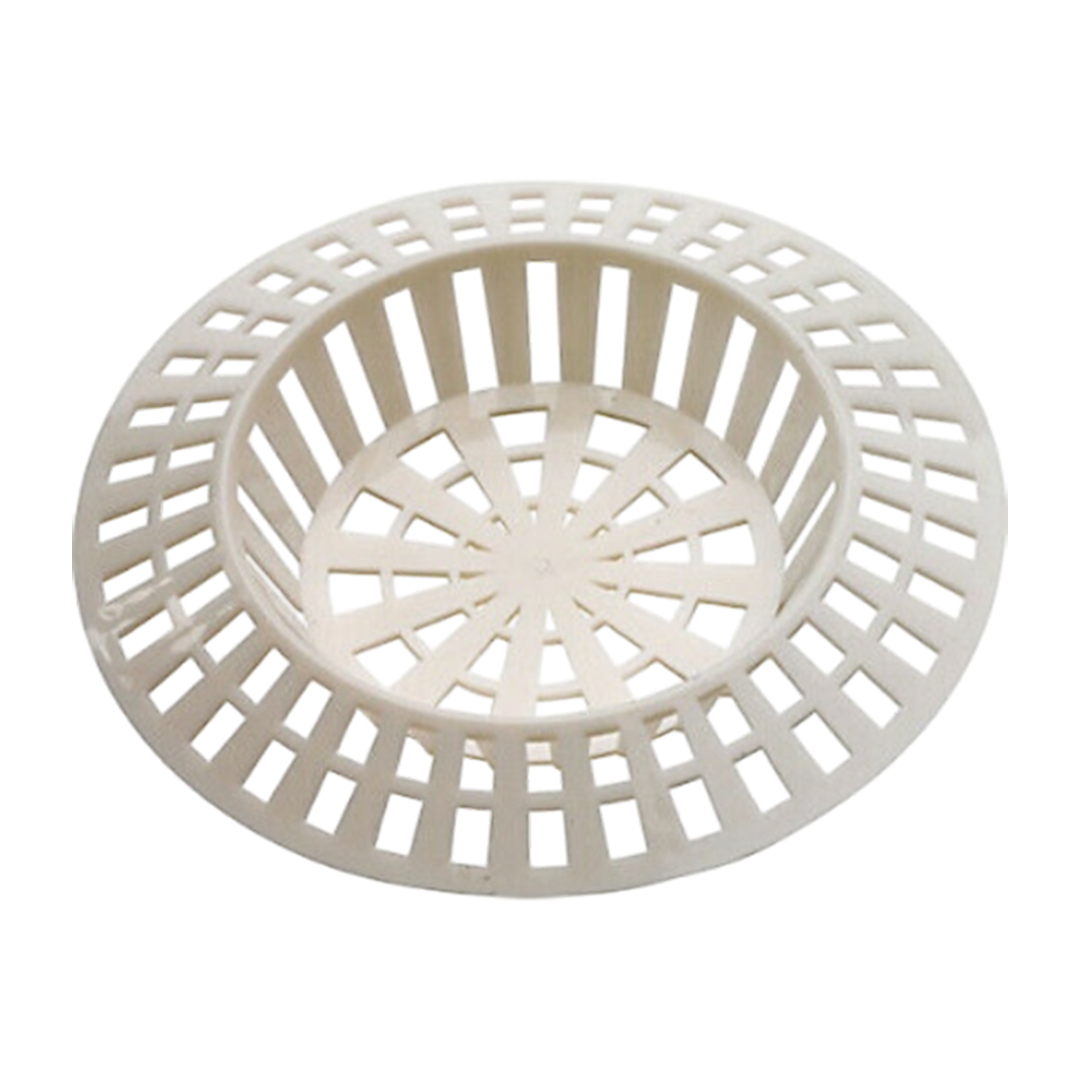 W4 Sink Waste Strainer 37890, white plastic strainer for caravan and motorhome sinks