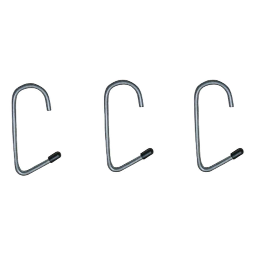 W4 Tent and Awning Pole Hanging Hooks, Pack of 3 for caravan or motorhome use.