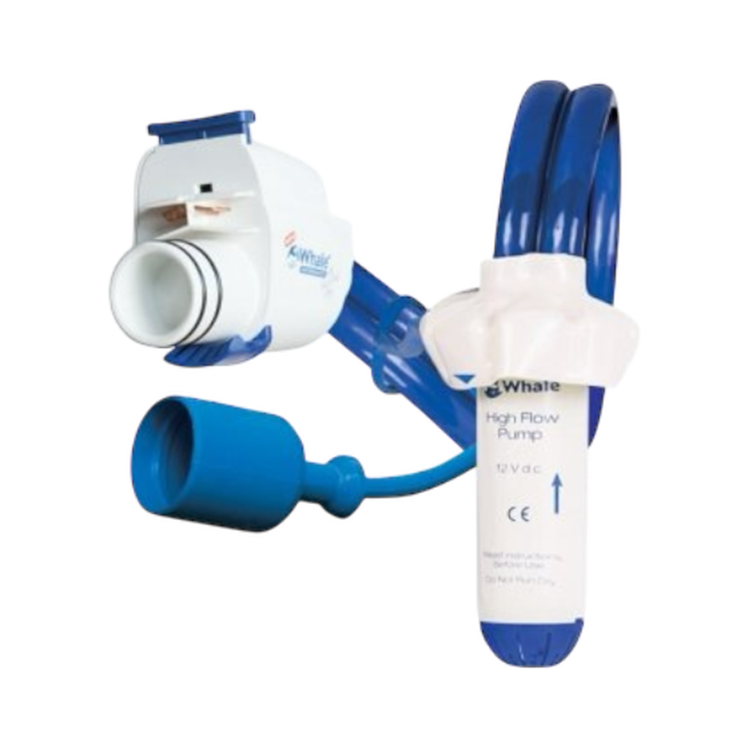 Whale High Flow Water Pump EP1642 with Easi-Press plug assembly for caravans and motorhomes