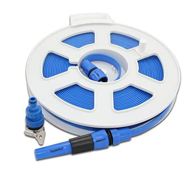 Super Flat Hose Food Grade Blue