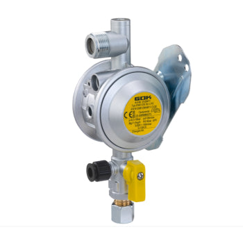 GOK 8mm Bulkhead Regulator for Caravan Only