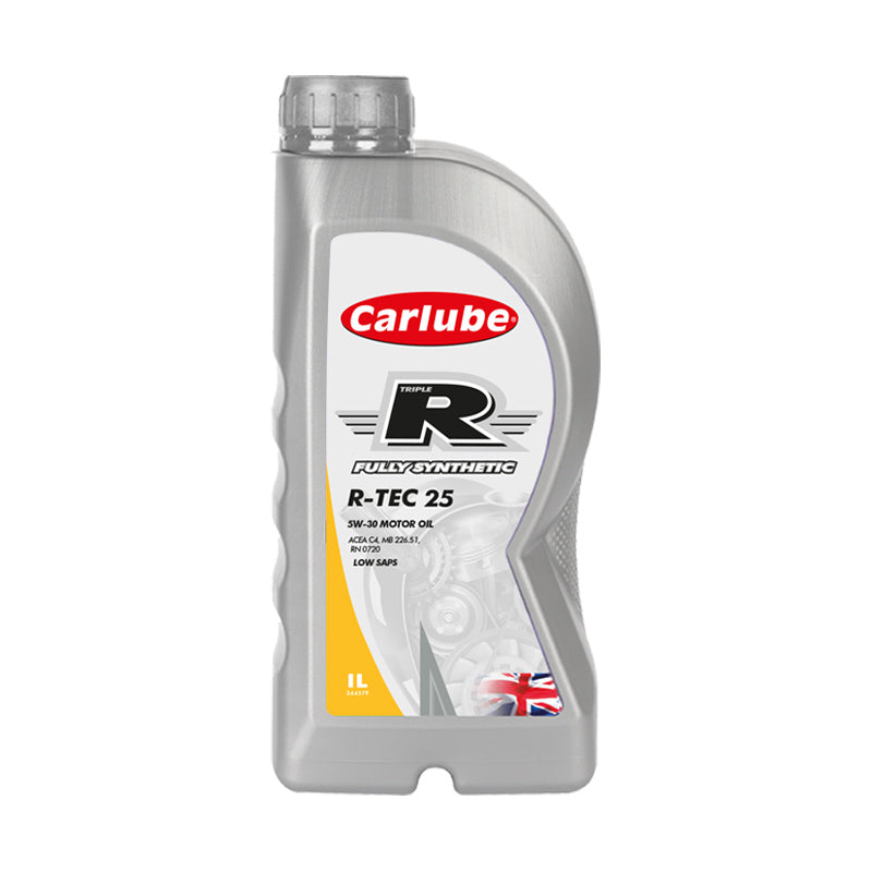 Carlube Triple R 5W-30 1ltr Fully Synthetic Engine Oil R-TEC 25