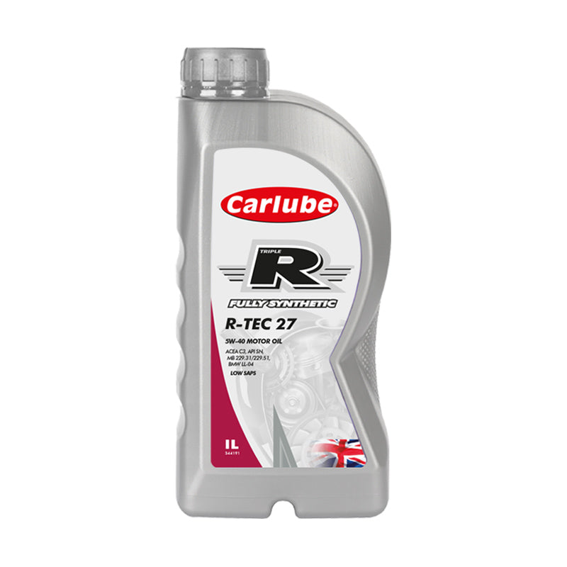 Carlube 5W-40 R-TEC 27 Motor Oil 1 Ltr