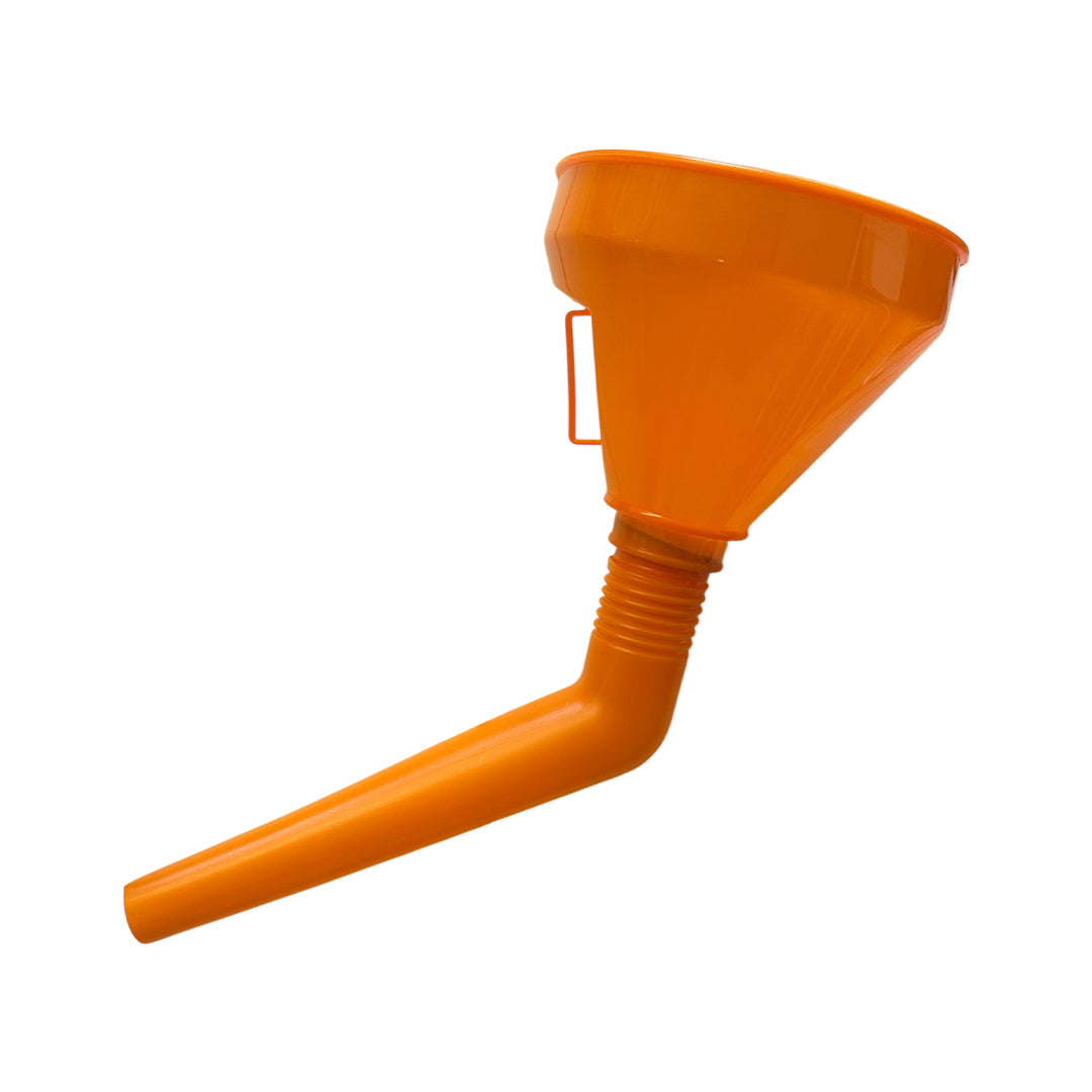 130mm fuel and oil funnel with built-in filter for cars, motorcycles, and small engines