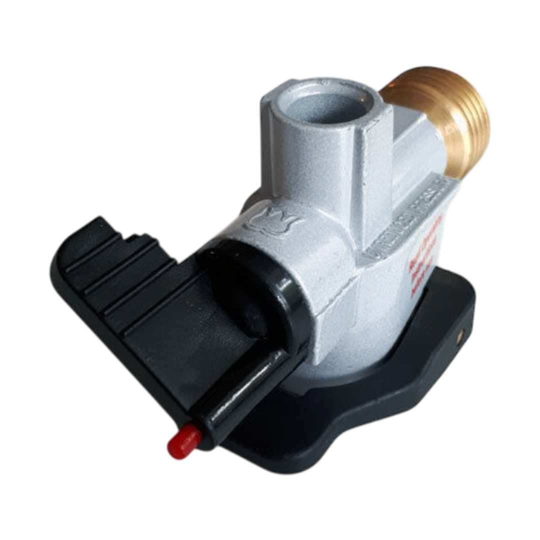 Continental 21mm clip-on butane adaptor (0621 AD 21) for secure gas connection