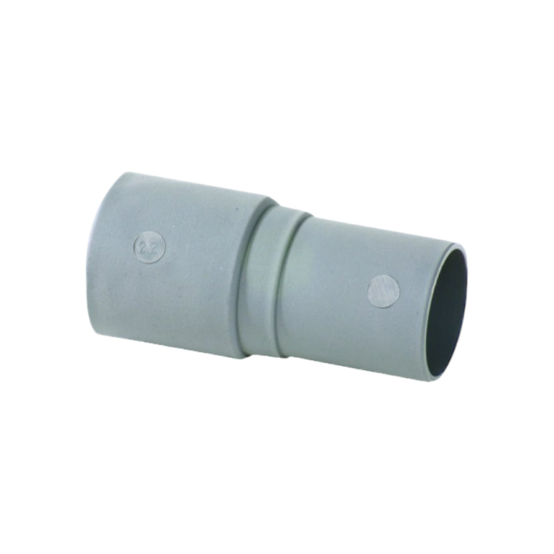 Buy 28mm convoluted waste pipe to 28mm push fit reducer connector for caravan and motorhome waste water system