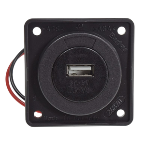 Berker USB Charging Point - Anthracite | Motorhome USB Socket | ThomasTouring.co.uk