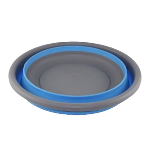 Via Mondo Collapsible Bucket 9Ltr Foldable Blue 1165186 - thomastouring.co.uk