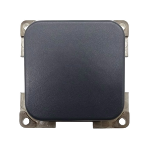C-Line 12v Single Switch Grey | Motorhome Light Switch | ThomasTouring.co.uk