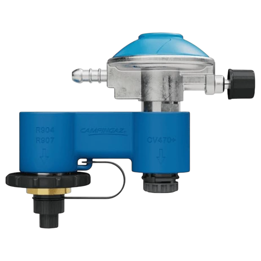 Campingaz Twin Connection Regulator | ThomasTouring.co.uk