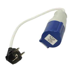 Continental Mains Hook-up Adaptor (2-pin) - ThomasTouring.co.uk