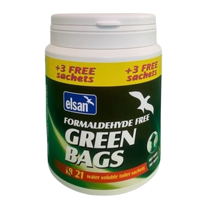 Elsan Green Bags 21 Sachets for sale UK - Thomastouring.co.uk