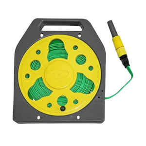 Flat Hose on Reel 15m HABA | Hosepipe Reel | ThomasTouring.co.uk