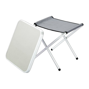Folding Camping Stool / Table Aluminium Lightweight | ThomasTouring.co.uk
