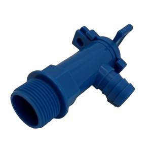 Fresh Water Drainage Outlet Tap 3/4" Blue | ThomasTouring.co.uk