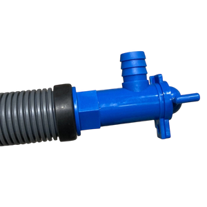 Fresh Water Drainage Outlet Tap 3/4" Blue | ThomasTouring.co.uk