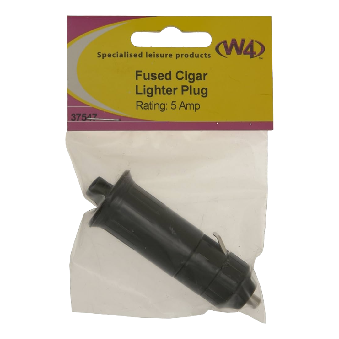 Fused Cigar Lighter Plug 5 amp | ThomasTouring.co.uk