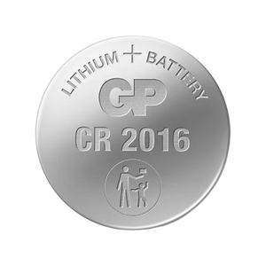 GP Lithium Coin Battery CR2016 | ThomasTouring.co.uk