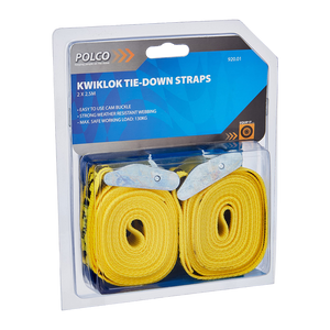 Polco Kwiklok Tie-Down Straps 00920 | Ratchet Straps for Sale | ThomasTouring.co.uk