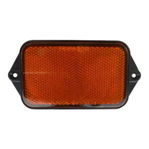 Reflective Rectangle 95mm x 60mm - Orange | ThomasTouring.co.uk