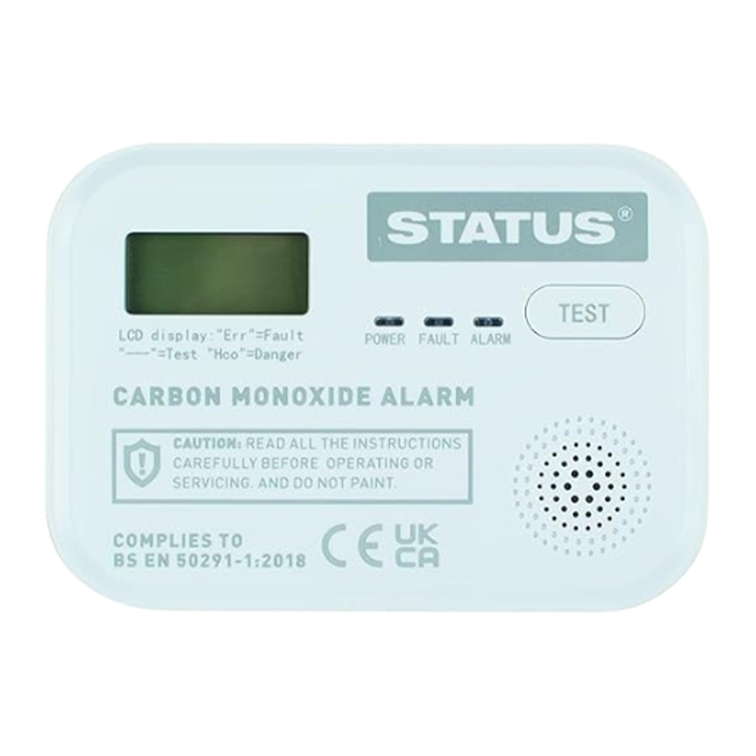 Carbon Monoxide Alarm | Status Digital Carbon Monoxide Alarm | ThomasTouring.co.uk