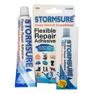 Stormsure Flexible Repair Adhesive 15g | ThomasTouring.co.uk
