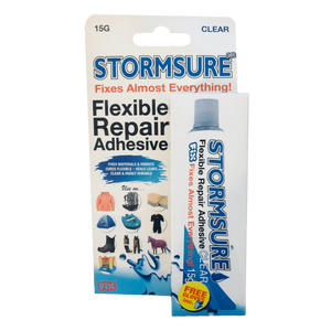 Stormsure Flexible Repair Adhesive 15g | ThomasTouring.co.uk
