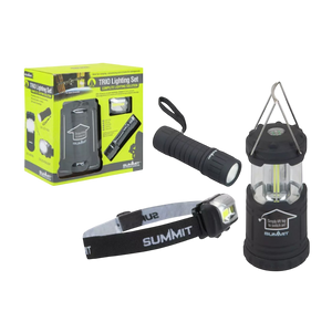 Summit Trio LED Lighting Set | Camping Lighting Set | ThomasTouring.co.uk