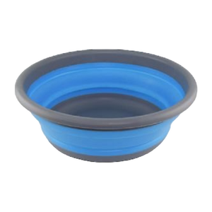 Via Mondo Collapsible Bucket 9Ltr Foldable Blue 1165186 - thomastouring.co.uk