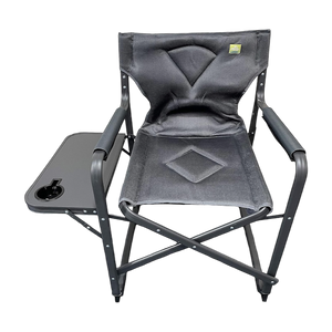 Via Mondo Padded Director Chair With Side Table | ThomasTouring.co.uk