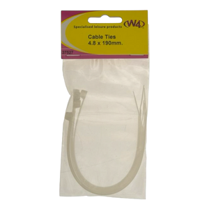 Cable Ties 4.8 x 190mm - W4 37527 | ThomasTouring.co.uk