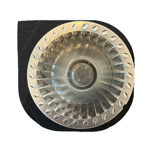 Heater combustion fan for Alde 3000 series with roof-mounted flue