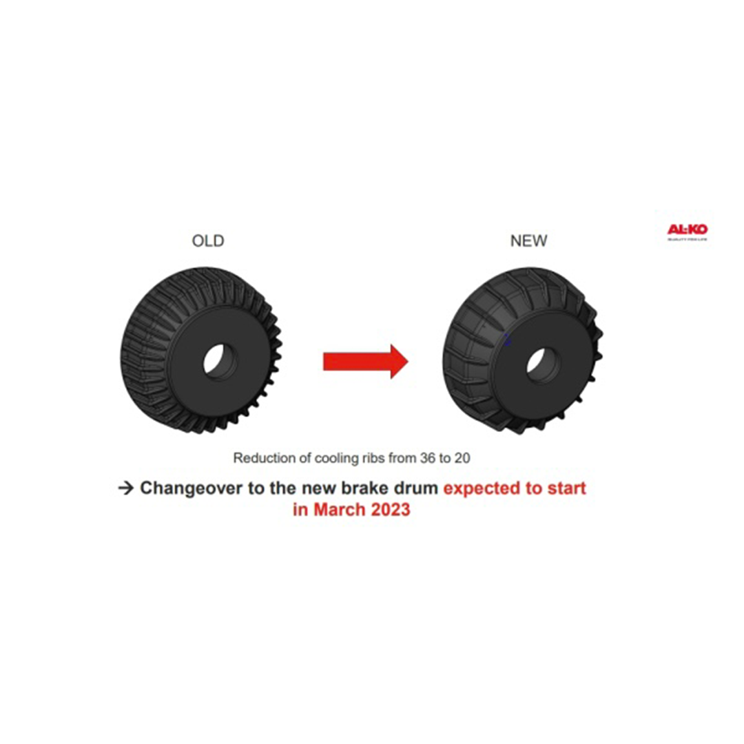ALKO 2051 Brake Drum 112x5 39/72x37Brg - 1932110