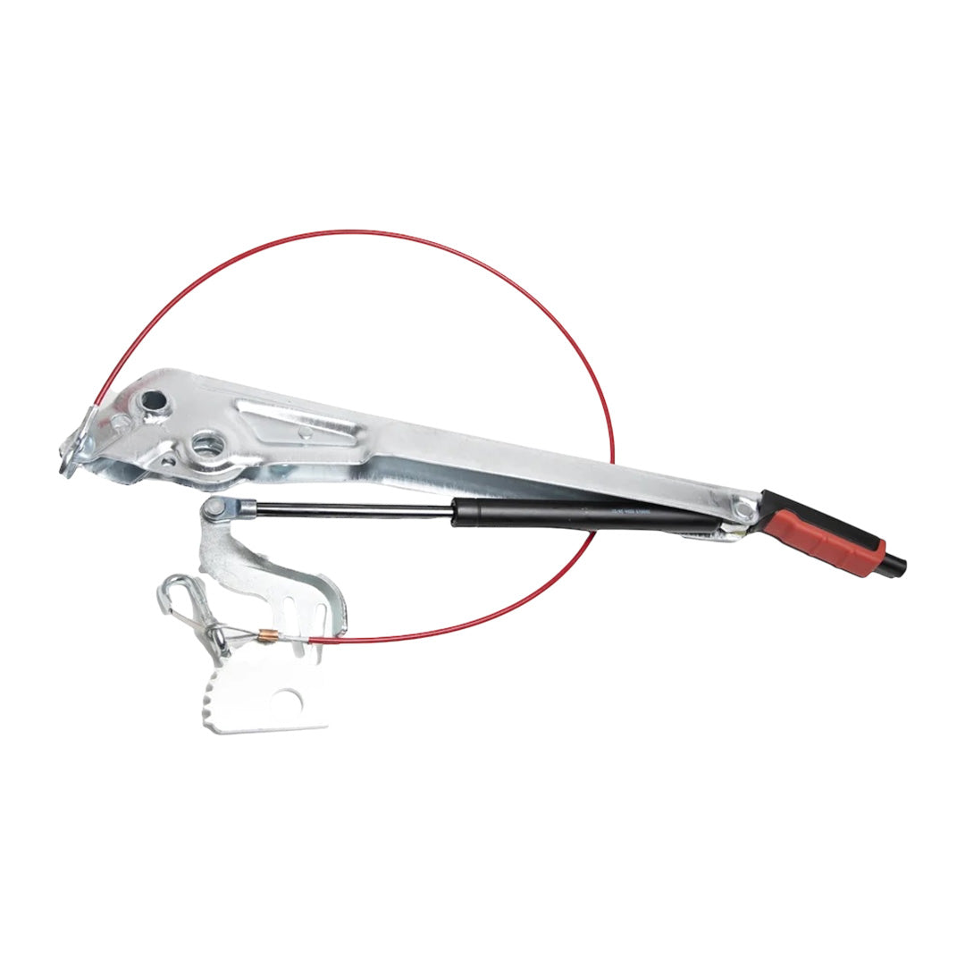 Genuine AL-KO 90S Handbrake Complete with Gas Strut and Breakaway Cable – 220094
