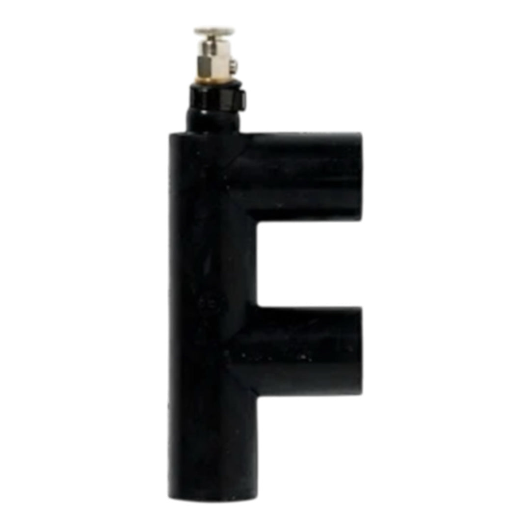 Buy Alde F joint connector with bleed screw and mounted band clips for caravan and motorhome heating systems
