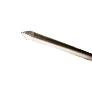 Heavy duty camping ground pegs with tough plastic heads and sharp point for penetrating tough ground
