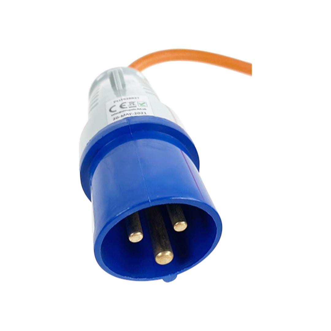 Caravan mains converter socket, converts campsite hookup to standard 230V UK socket