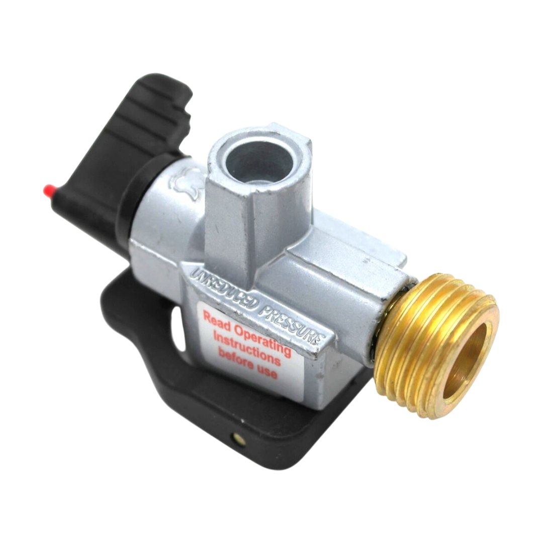Continental 21mm clip-on butane adaptor (0621 AD 21) for secure gas connection