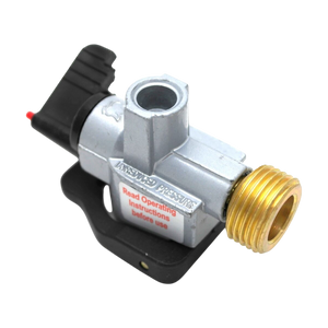 Continental 21mm clip-on butane adaptor (0621 AD 21) for secure gas connection