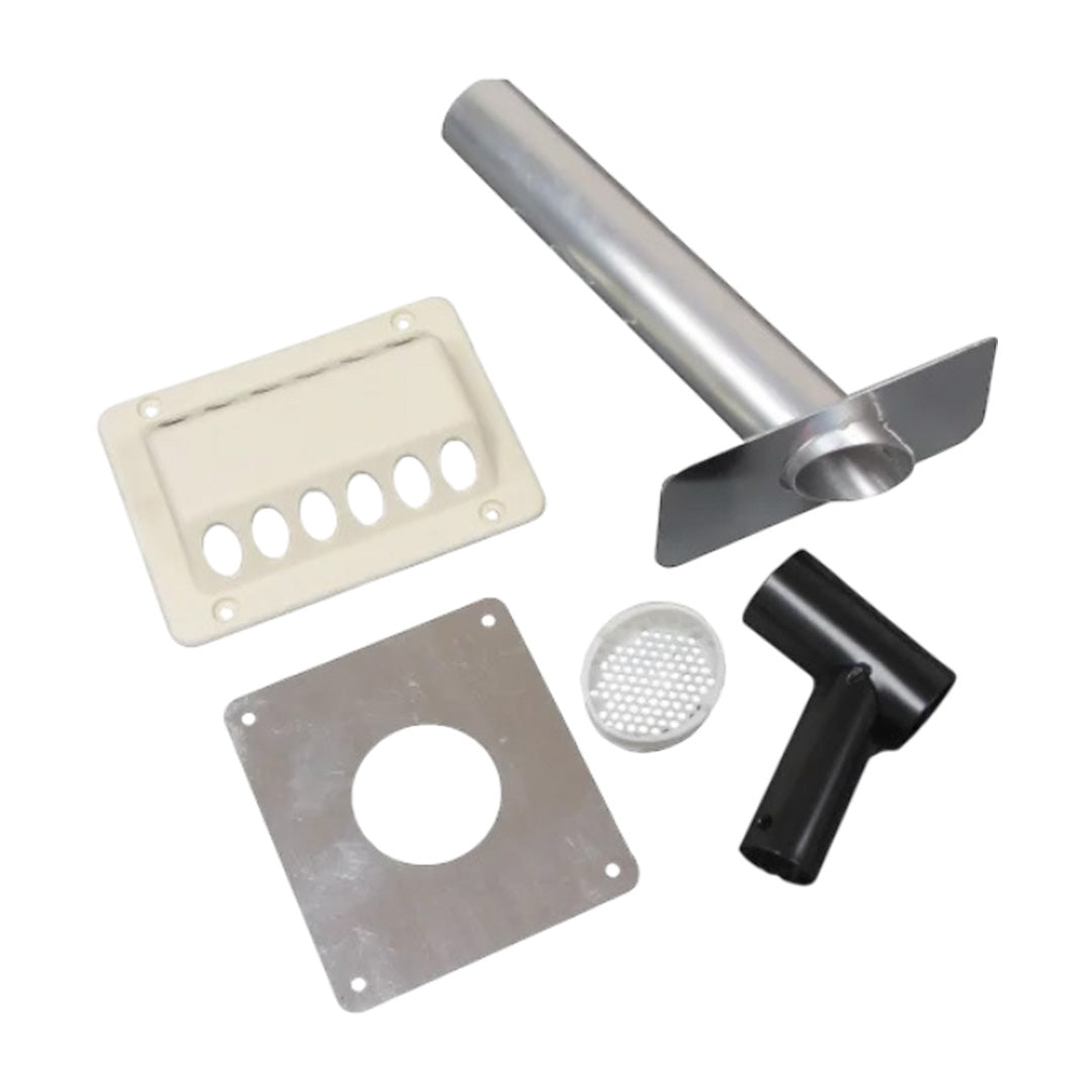 Dometic Exhaust Flue Kit 50600019600 replacement for caravan and motorhome 4-series absorption fridges, including RM122 RM123 RM123L